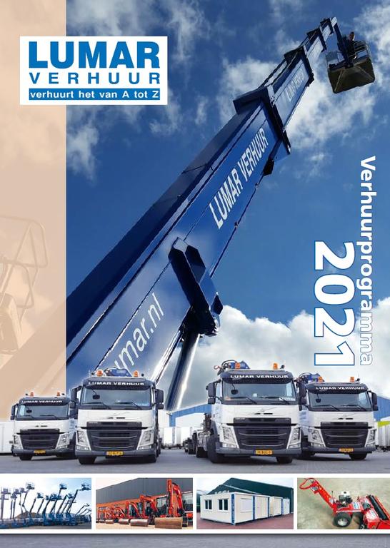 Verhuurprogramma Bouw & Machines 2021 Verhuurprogramma Bouw & Machines 2021
