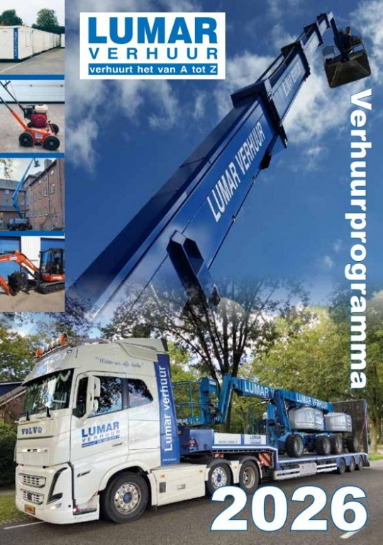Verhuurprogramma bouw & machines